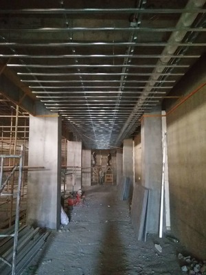 樂邁健身5000㎡裝修工地圖_現場施工圖文直播